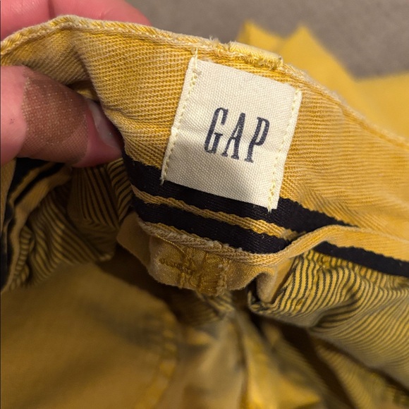 Yellow Casual Pants Gap girlfriend chinos - Picture 5 of 6